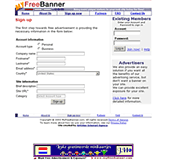 Professional web design, Click to enlarge