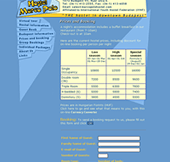 Professional web design, Click to enlarge